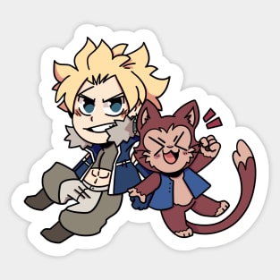 Sting and Lector Sticker